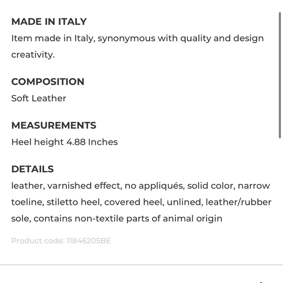 Russo Strappy Black Patent Leather Sandals Heels Made in Italy - Picture 5 of 9